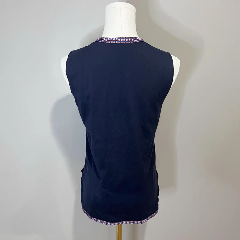 J.Crew Embroidered 100% Cotton Tank Size XS